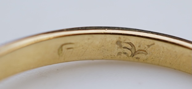 A five-stone diamond ring